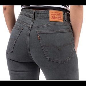 LEVI’S Dark grey Levi’s (721 high rise skinny)